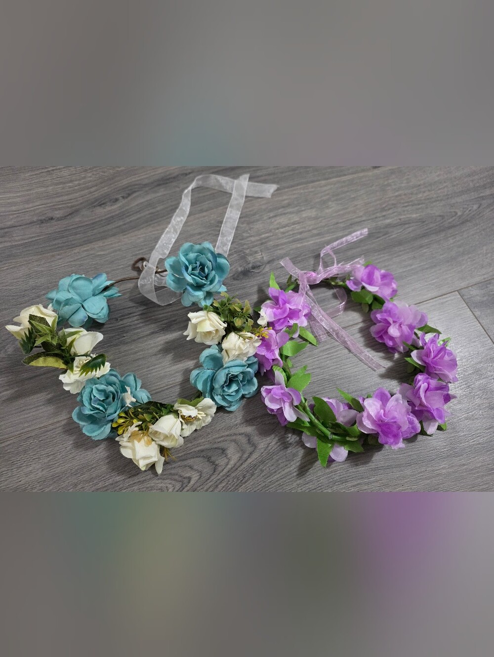 Headbands. Flowers. Fairy. Boho. Whimsical. Costume. Playtime. Wedding. Nwot.